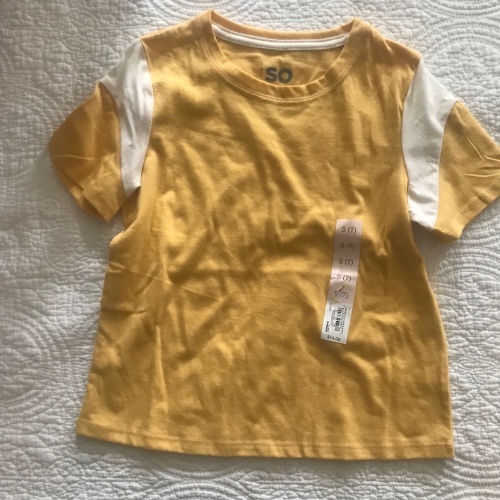 NWT girls size 7 tee